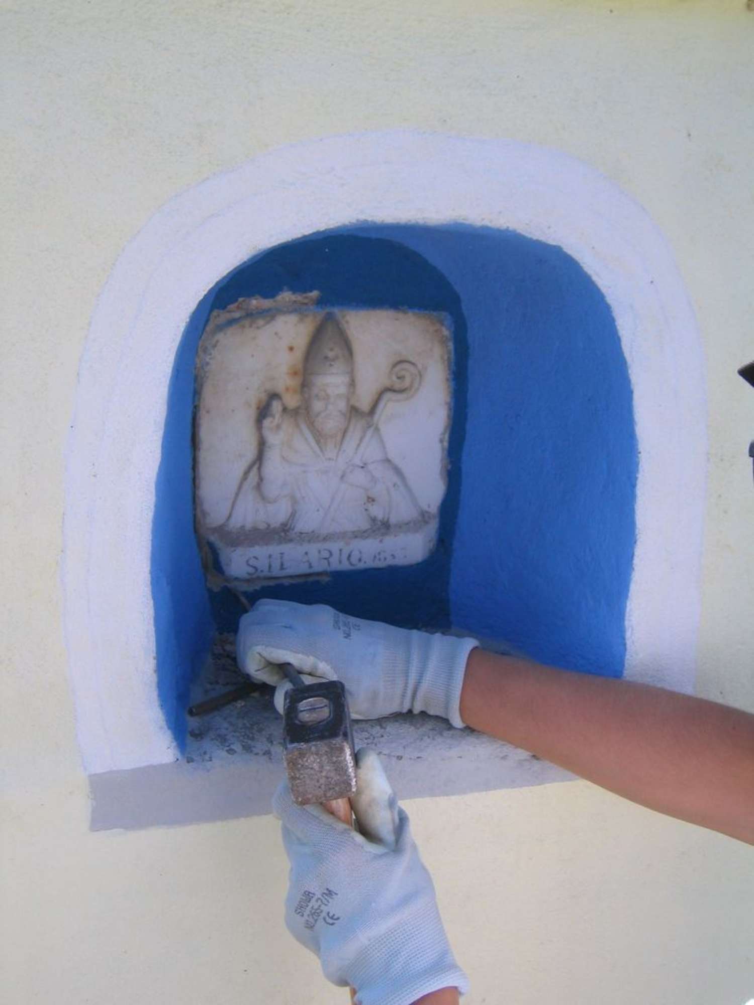 rimozione del cemento